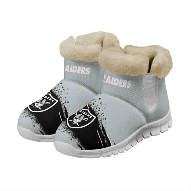 Women's Las Vegas Raiders 2024 Snow Boots/Shoes 001(Pls check description for details)