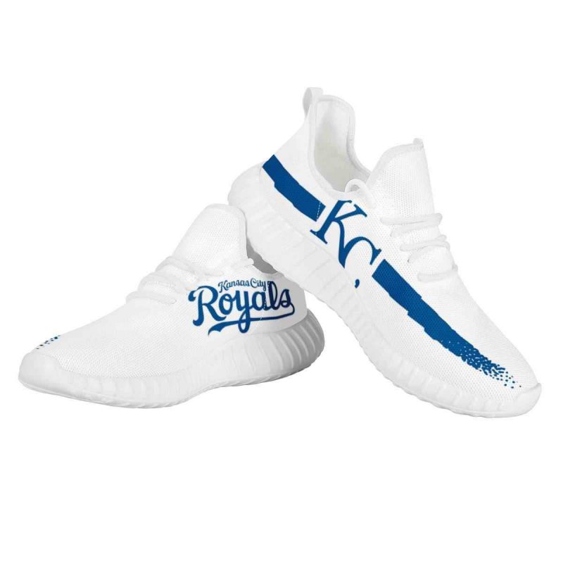 Men's MLB Kansas City Royals Mesh Knit Sneakers/Shoes 001