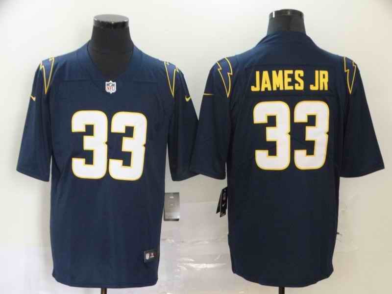 Men's Los Angeles Chargers #33 Derwin James Navy Vapor Untouchable Stitched NFL Jersey