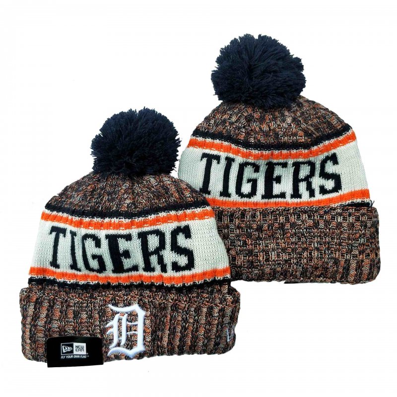 Detroit Tigers Knit Hats 001