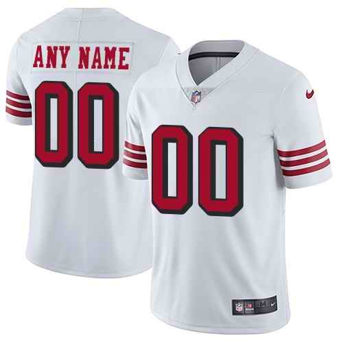 Youth San Friancisco 49ers ACTIVE PLAYER Custom White Limited NFL Stitched Jersey