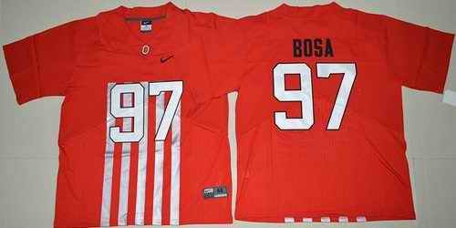 Buckeyes #97 Joey Bosa Red Alternate Elite Stitched NCAA Jersey