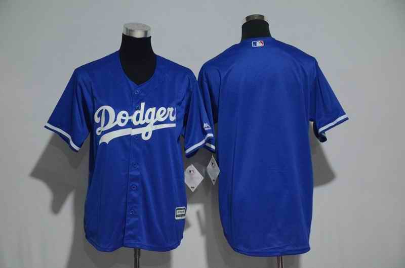 Youth Los Angeles Dodgers Majestic Royal Alternate Cool Base Stitched MLB Jersey