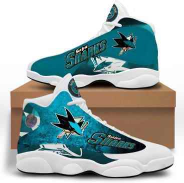 Women's San Jose Sharks Limited Edition JD13 Sneakers 001