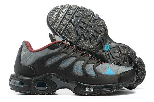 Men's Hot sale Running weapon Air Max TN Black Shoes 0216