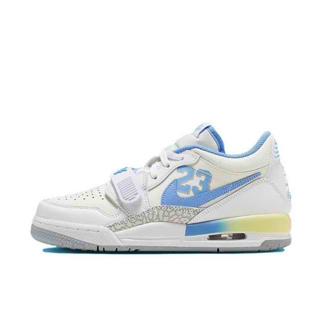 Men's Running Weapon Air Jordan Legacy 312 Low White/Blue Shoes 012