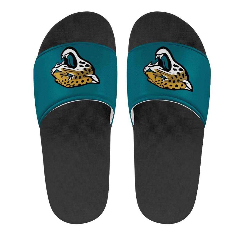 Youth Jacksonville Jaguars Flip Flops 001