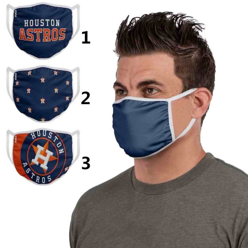 Houston Astros Sports Face Mask 001 Filter Pm2.5 (Pls check description for details)