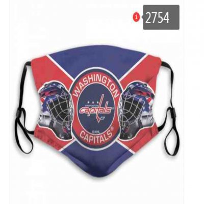 Washington Capitals Face Mask 2754 Filter Pm2.5 (Pls check description for details)