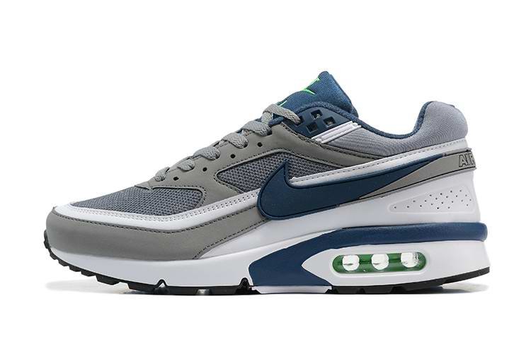 Men's Air Max BW Blue/Grey Running Shoes 007