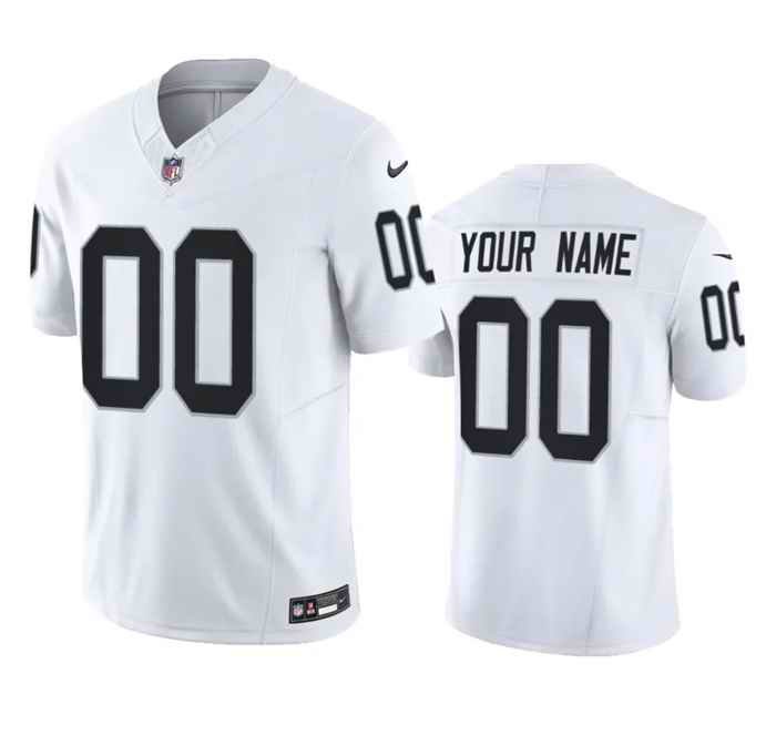 Men's Las Vegas Raiders Active Player Custom Black 2023 F.U.S.E Vapor Untouchable Stitched Football Jersey