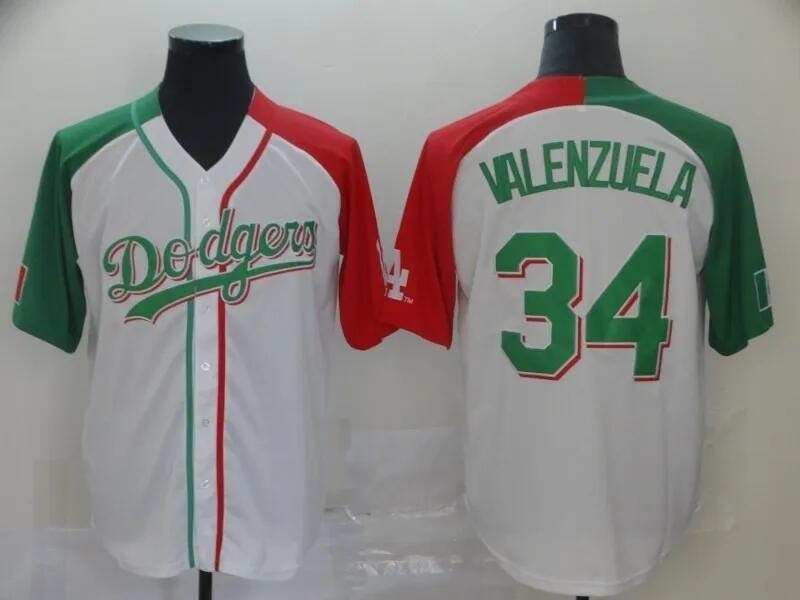 Youth Los Angeles Dodgers Customized Mexican Heritage Culture Night Stitched MLB Jersey