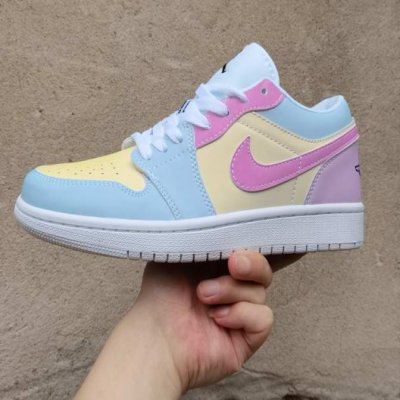 Women's Running Weapon Air Jordan 1 Low 'Color Change' Shoes 0197