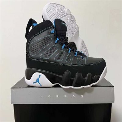 Men's Running weapon Air Jordan 9 Black Shoes 020