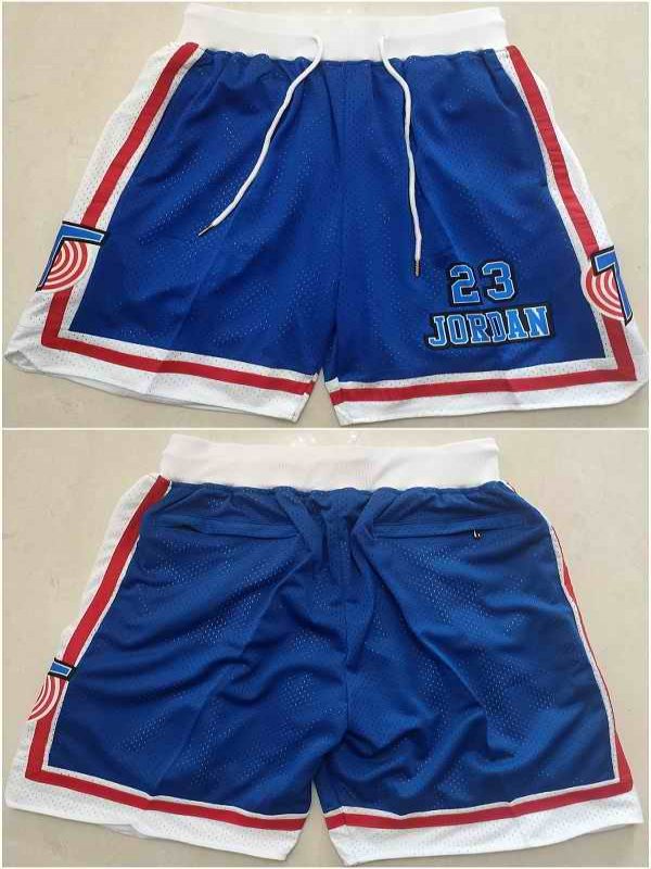 Men's Space Jam Tune Squad Blue Shorts (Run Small)