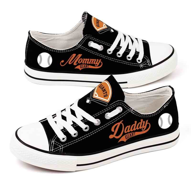 Women's San Francisco Giants Repeat Print Low Top Sneakers 006