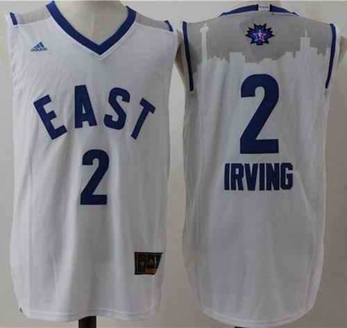 Cavaliers #2 Kyrie Irving White 2016 All Star Stitched NBA Jersey