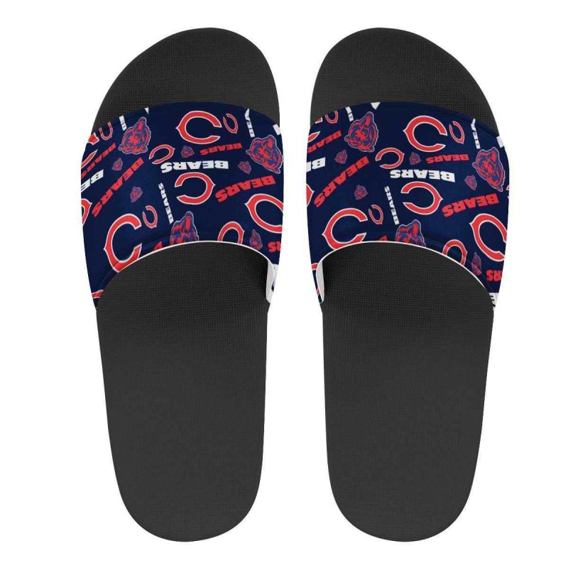 Men's Chicago Bears Flip Flops 002