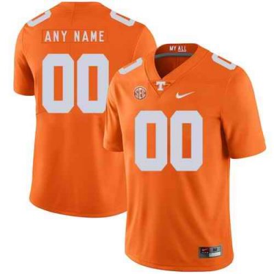 Men's Tennessee Volunteers ACTIVE PLAYER Custom Orange Stitched Baseball Jersey