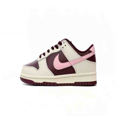 Men's Dunk Low Cream/Brown Shoes 0384