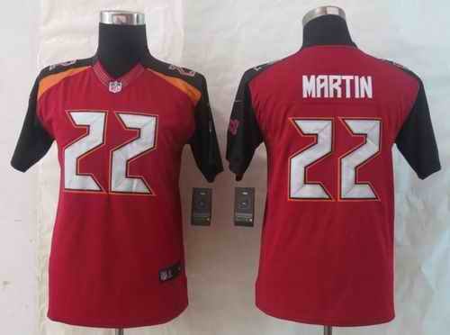 Nike Buccaneers #22 Doug Martin Red Team Color Youth Stitched NFL New Limited Jersey