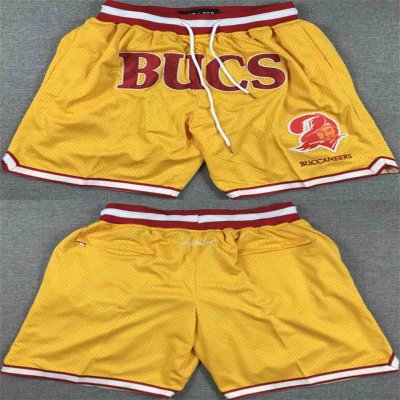 Men's Tampa Bay Buccaneers Gold Shorts