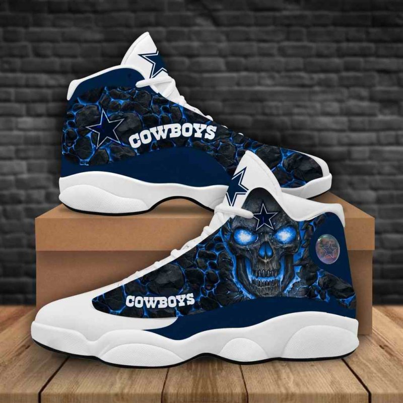 Women's Dallas Cowboys Limited Edition JD13 Sneakers 008