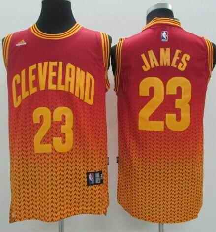 Cavaliers #23 LeBron James Red Resonate Fashion Stitched NBA Jersey