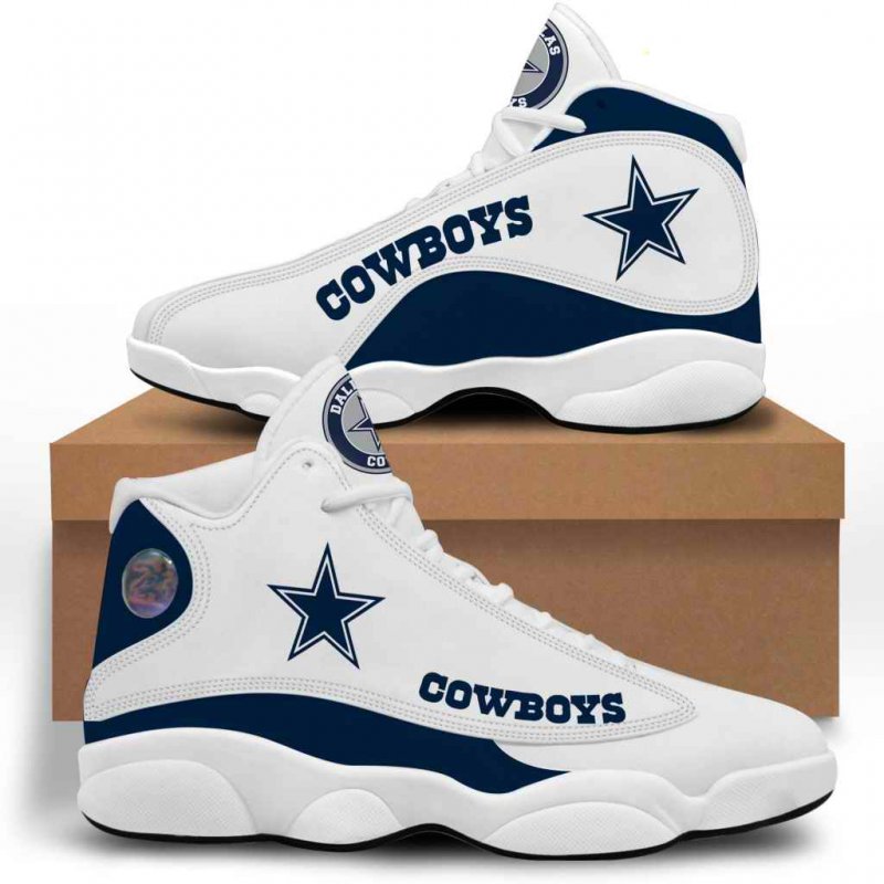 Women's Dallas Cowboys Limited Edition JD13 Sneakers 005