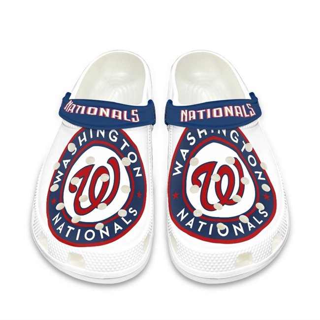 Men's Washington Nationals Bayaband Clog Shoes