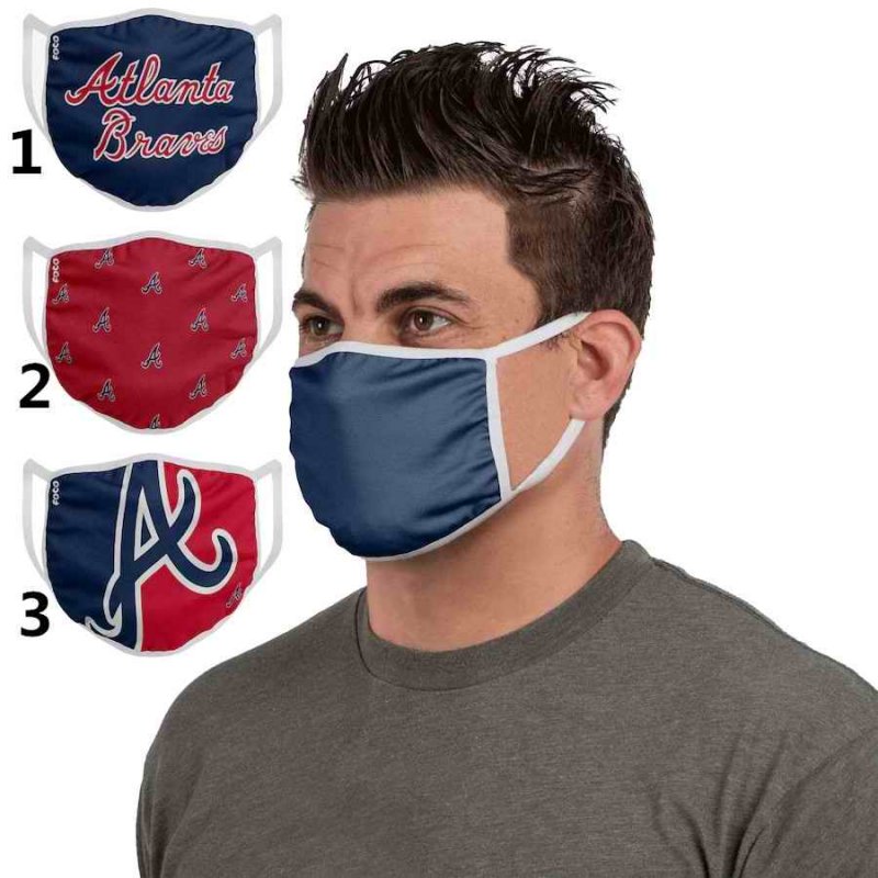 Atlanta Braves Sports Face Mask 001 Filter Pm2.5 (Pls check description for details)