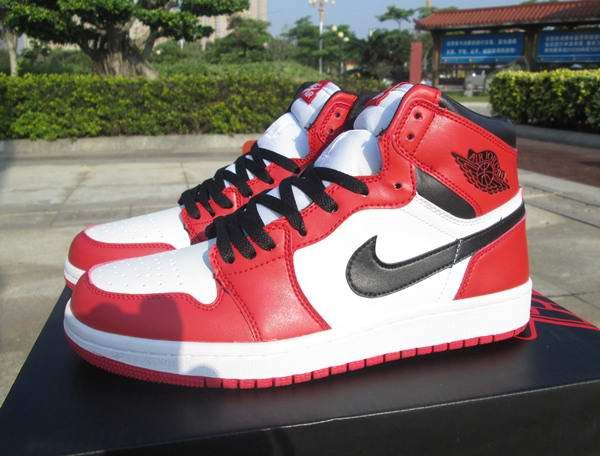 Men's Running weapon Air Jordan 1 Red Shoes 0117