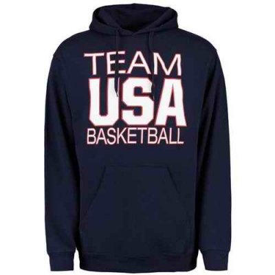 Team USA Basketball National Governing Body Pullover Hoodie Navy