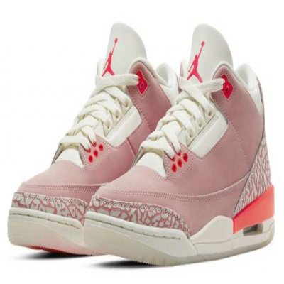 Women's Running weapon Air Jordan 3 RUST PINK shoes 004