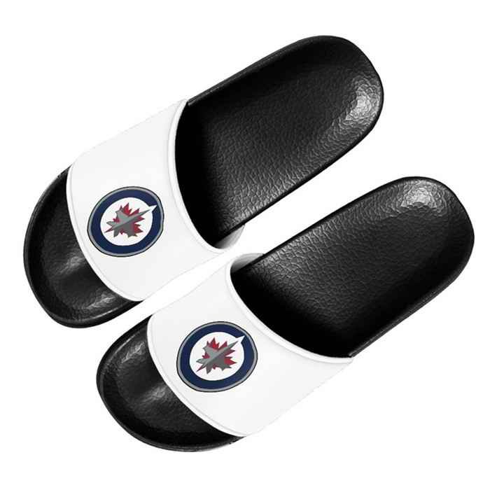 Women's Winnipeg Jets Flip Flops 002