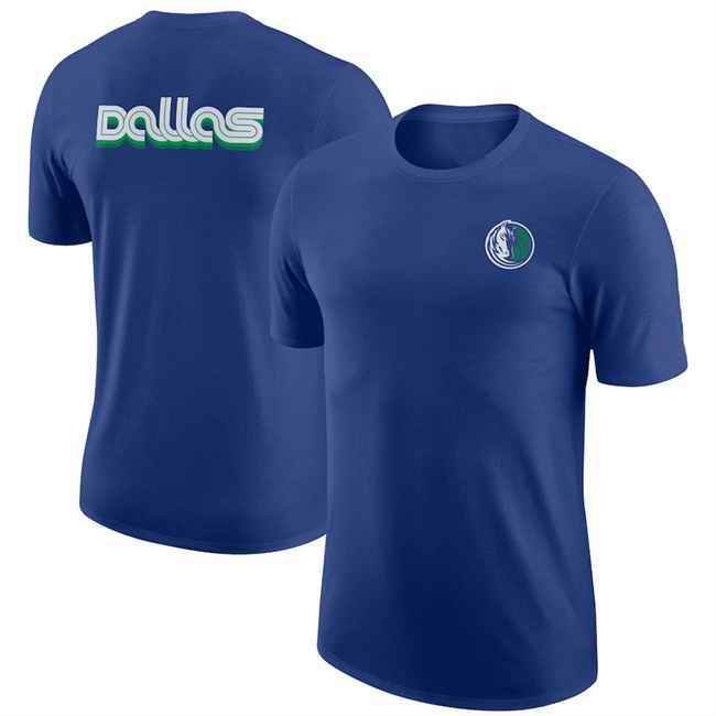 Men's Dallas Mavericks Blue 2022/23 City Edition T-Shirt