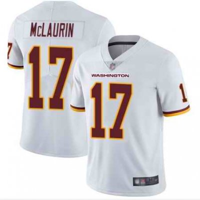 Men's Washington Football Team #17 Terry McLaurin White Vapor Untouchable Limited Stitched Jersey