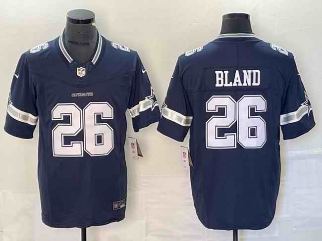 Men's Dallas Cowboys #26 DaRon Bland Navy 2023 F.U.S.E. Vapor Untouchable Limited Stitched Football Jersey