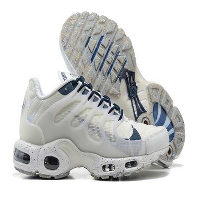 Women's Hot sale Running weapon Air Max TN White Shoes 0083