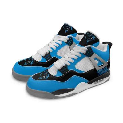 Women's Carolina Panthers Running weapon Air Jordan 4 Shoes 0002