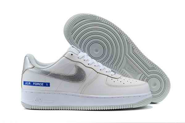 Women's Air Force 1 Low Top White Shoes 091