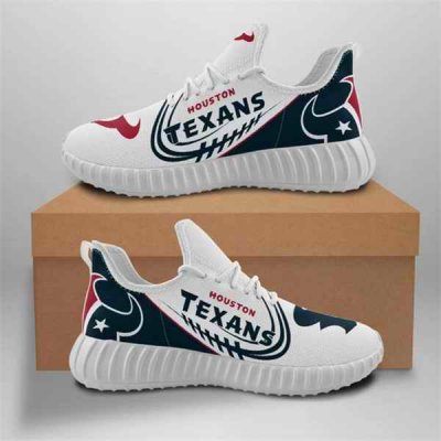 Men's Houston Texans Mesh Knit Sneakers/Shoes 015