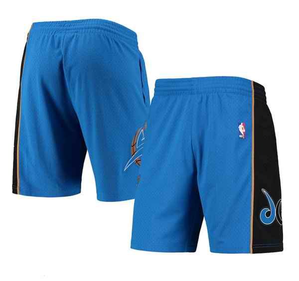 Men's Washington Wizards 2002-03 Blue Mitchell & Ness Shorts (Run Small)