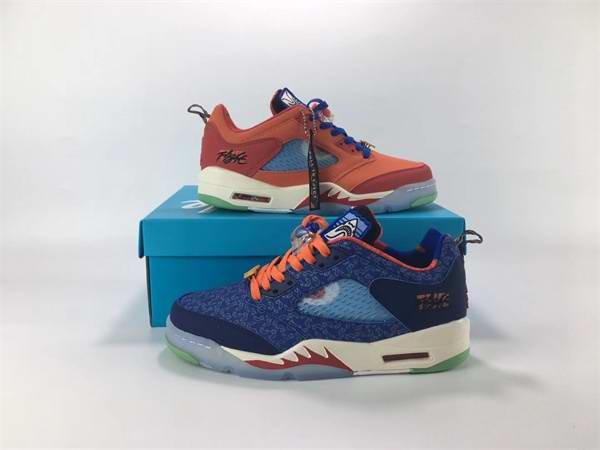 Women's Running Weapon  Air Jordan 5 Retro Low Shoes 008