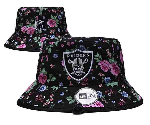 Las Vegas Raiders Stitched Bucket Hats 0110