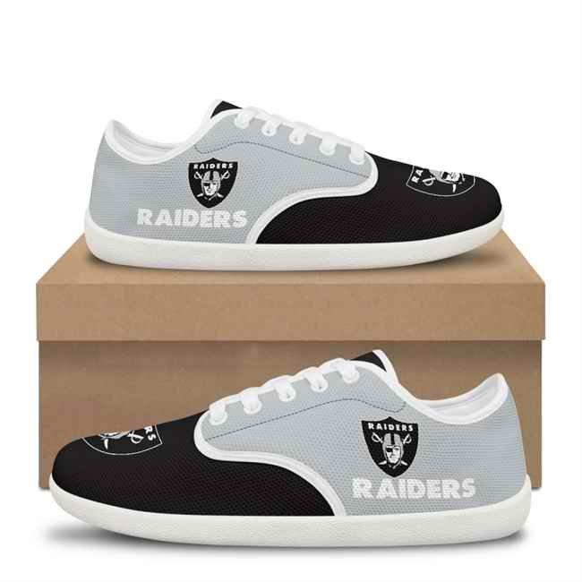 Women's Las Vegas Raiders Low Top Sneakers/Shoes 001(Pls check description for details)