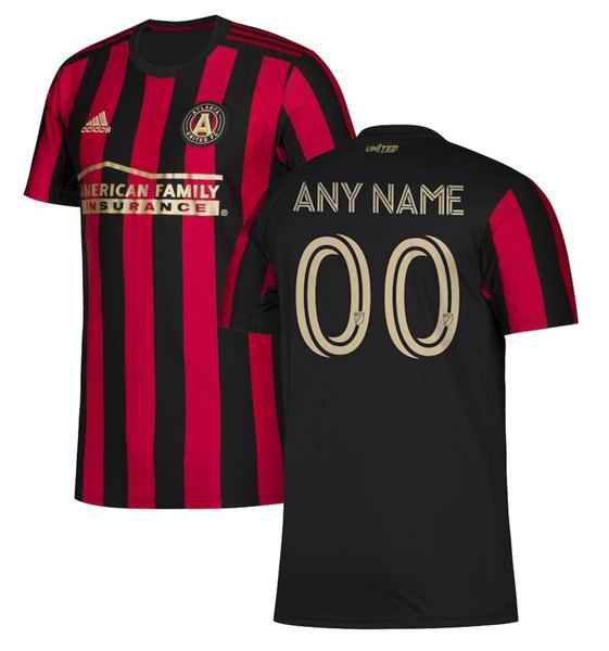 Men's Atlanta United FC Customized Red Soccer Jersey