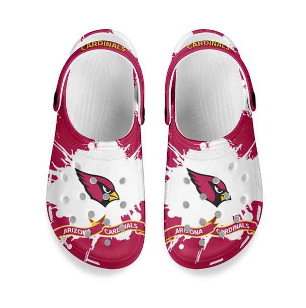 Women's Arizona Cardinals Bayaband Clog Shoes 001