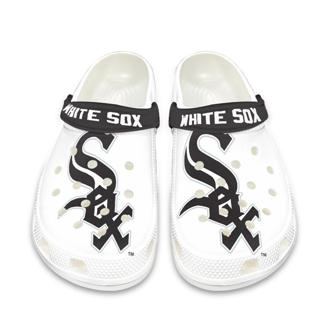 Men's Chicago White Sox Bayaband Clog Shoes