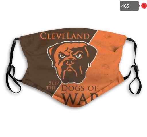 Cleveland Browns Face Mask 008 Filter Pm2.5 (Pls check description for details)